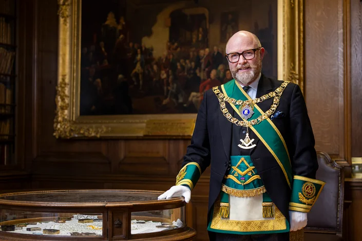 Grand Master Alexander C.G. Moncrieff